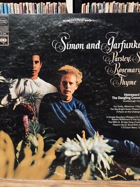 Simon and Garfunkel "Parsley, Rosemary & Thyme" Vinyl Album - original 1966